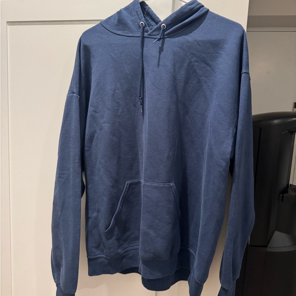 Fruit of the Loom Men's Navy Hoodie